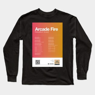 ARCADE FIRE - Rebellion Lies Long Sleeve T-Shirt